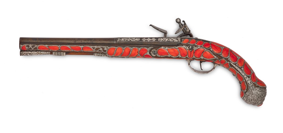 Pair of Flintlock Pistols - Qatar Museums