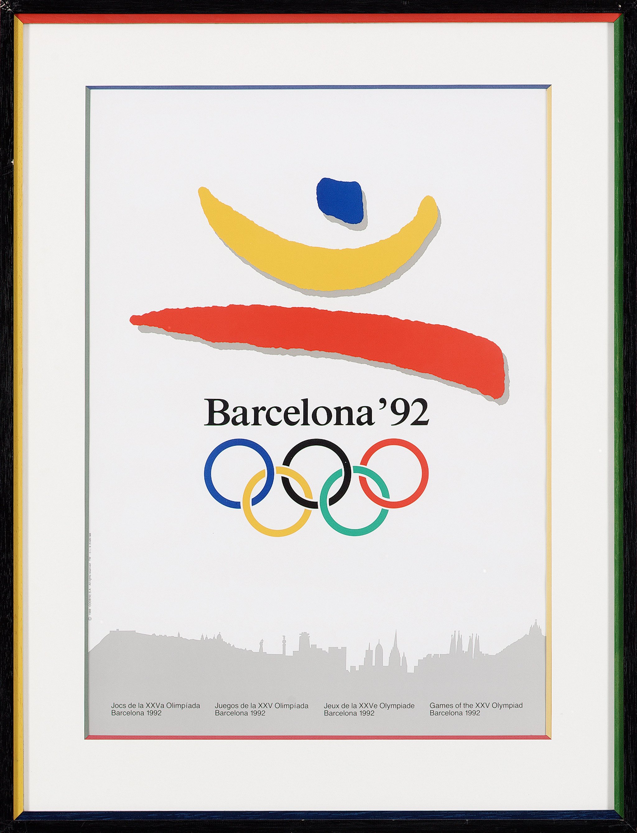 Barcelona 1992 Olympic Poster - Qatar Museums