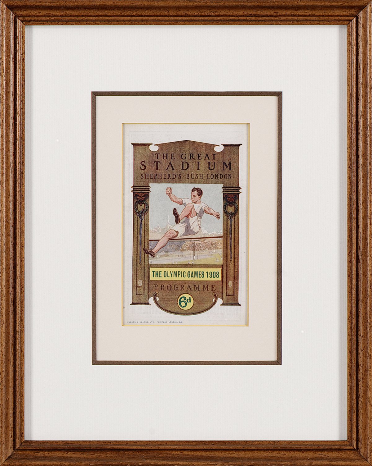 London 1908 Olympic Poster - Qatar Museums